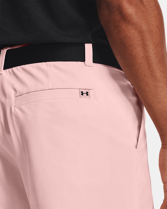 Men's UA Iso-Chill Shorts, Pink, pdpMainDesktop image number 3